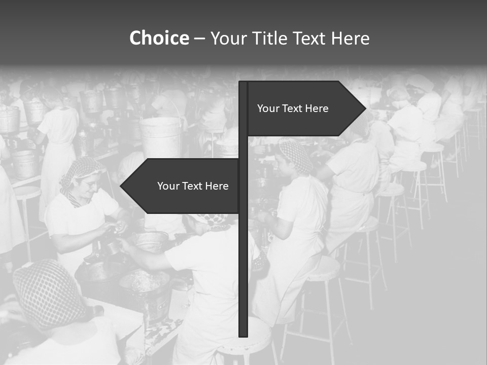 Food Production Vintage PowerPoint Template