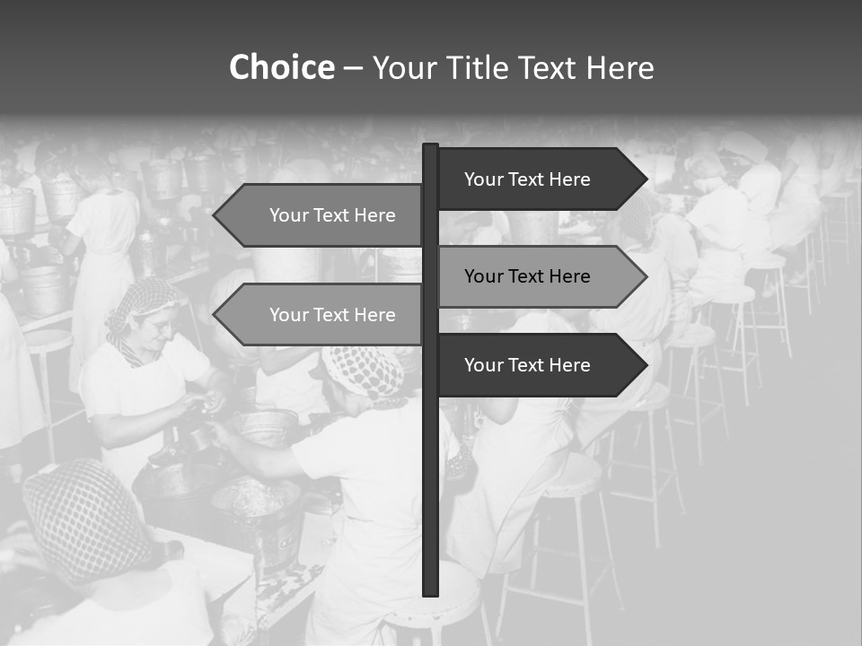 Food Production Vintage PowerPoint Template