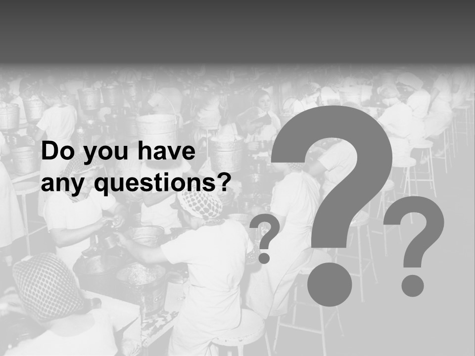 Food Production Vintage PowerPoint Template