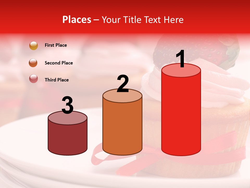 Closeup Topping Plates PowerPoint Template