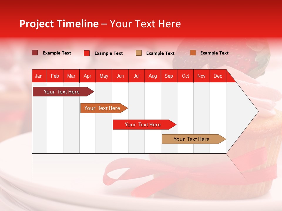 Closeup Topping Plates PowerPoint Template