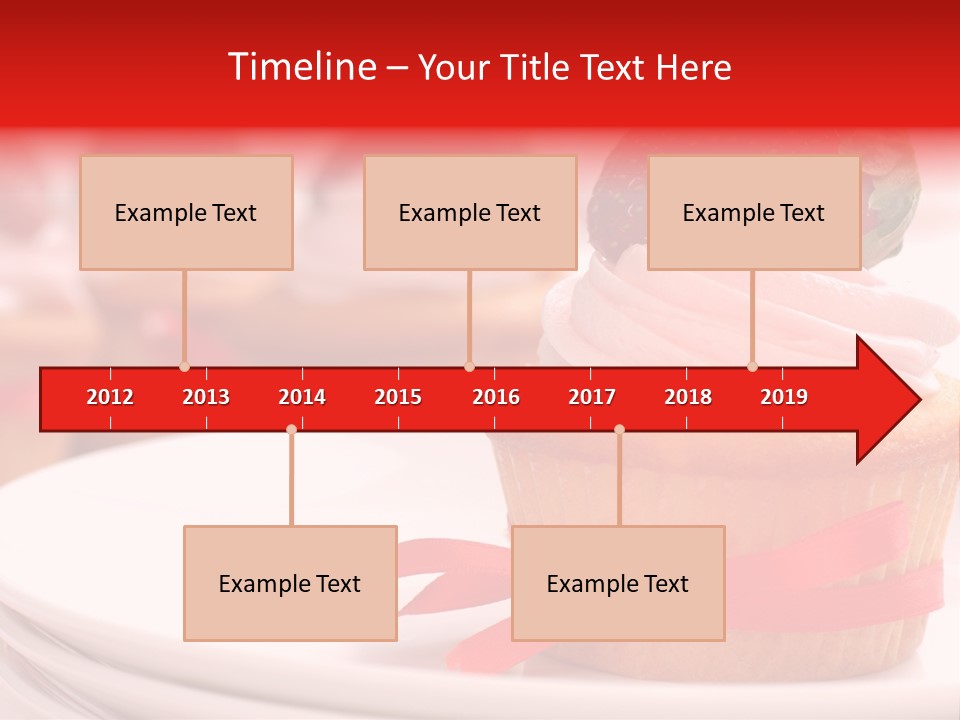 Closeup Topping Plates PowerPoint Template