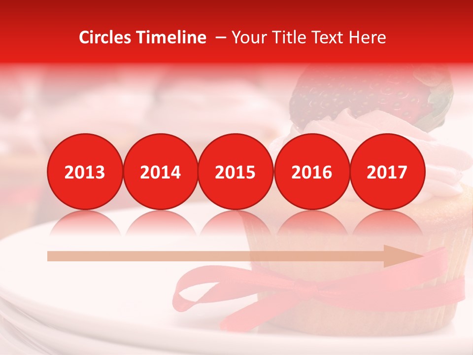 Closeup Topping Plates PowerPoint Template
