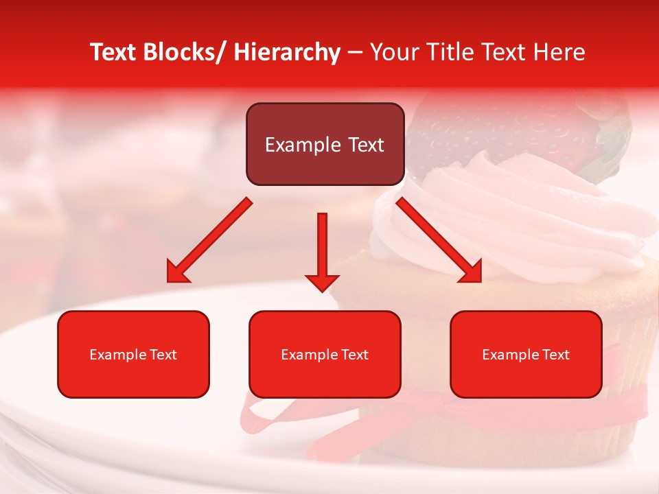 Closeup Topping Plates PowerPoint Template