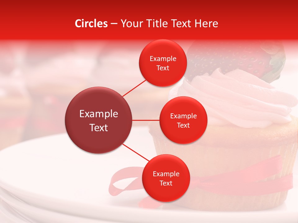Closeup Topping Plates PowerPoint Template