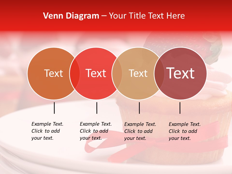 Closeup Topping Plates PowerPoint Template