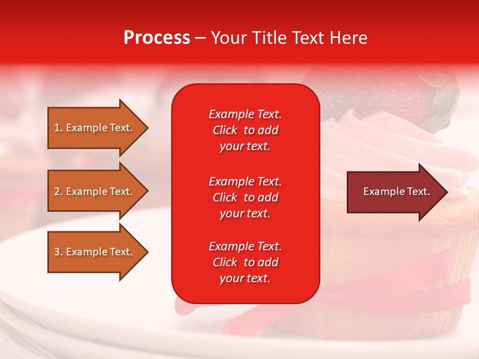 Closeup Topping Plates PowerPoint Template