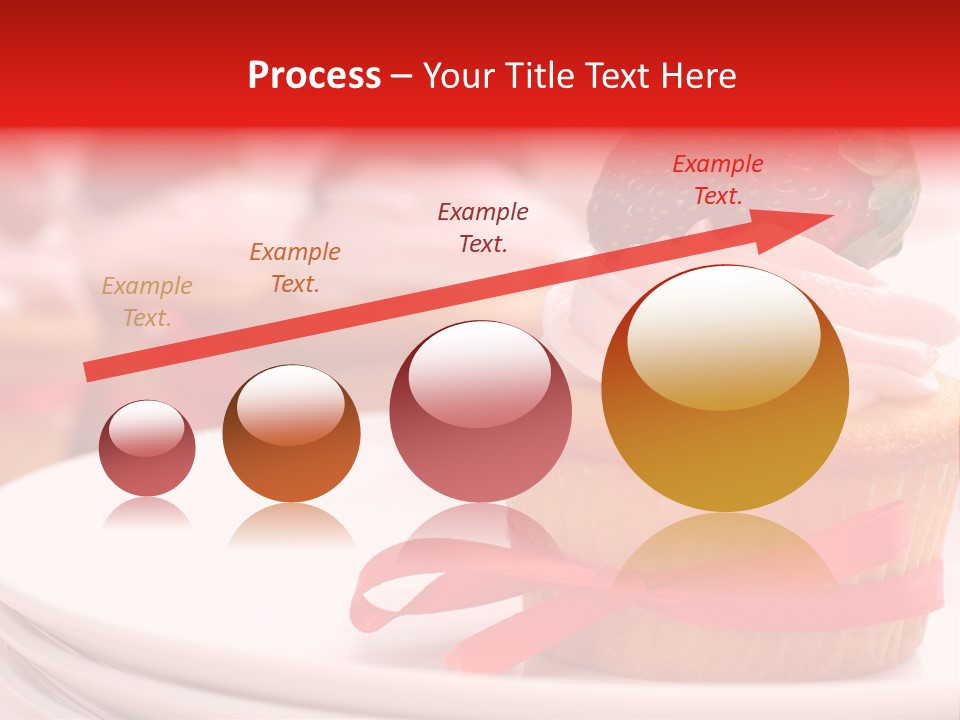 Closeup Topping Plates PowerPoint Template