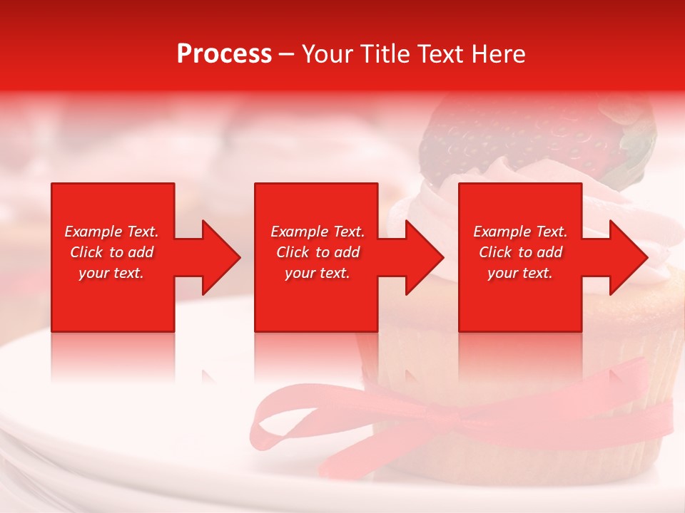 Closeup Topping Plates PowerPoint Template