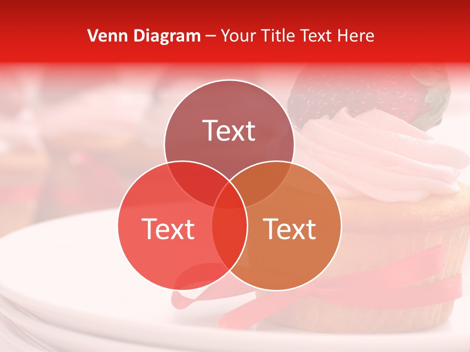 Closeup Topping Plates PowerPoint Template