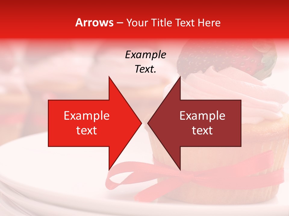 Closeup Topping Plates PowerPoint Template