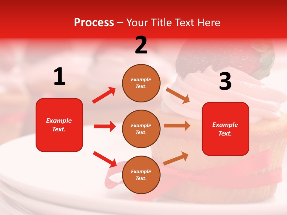 Closeup Topping Plates PowerPoint Template