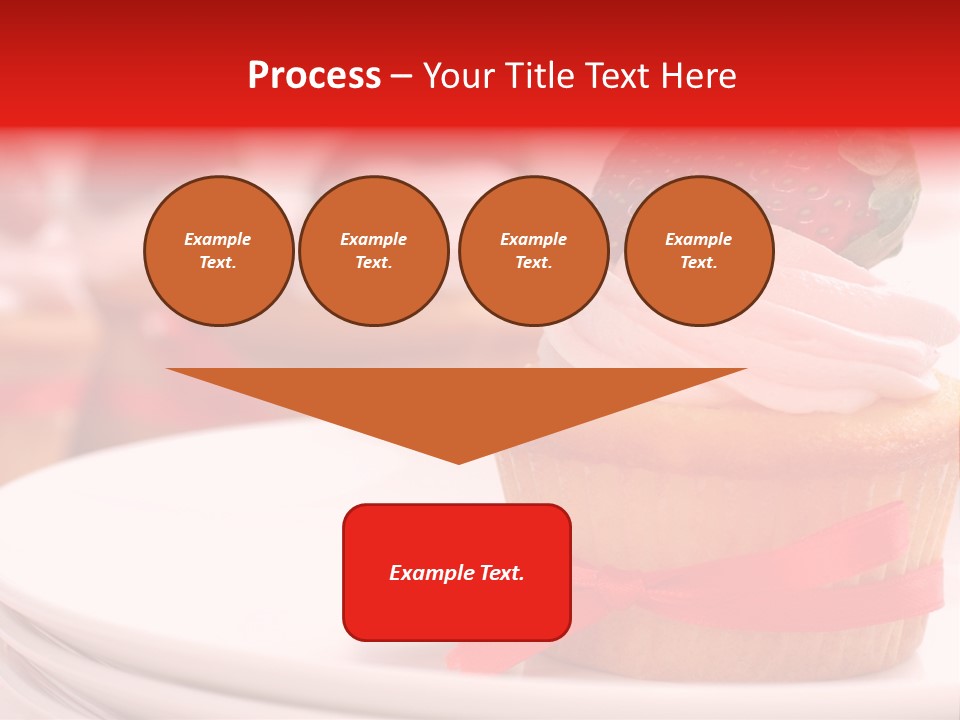 Closeup Topping Plates PowerPoint Template