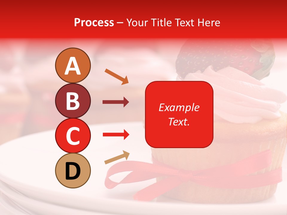 Closeup Topping Plates PowerPoint Template