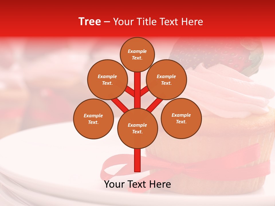 Closeup Topping Plates PowerPoint Template