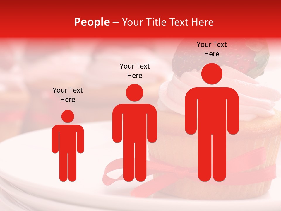 Closeup Topping Plates PowerPoint Template