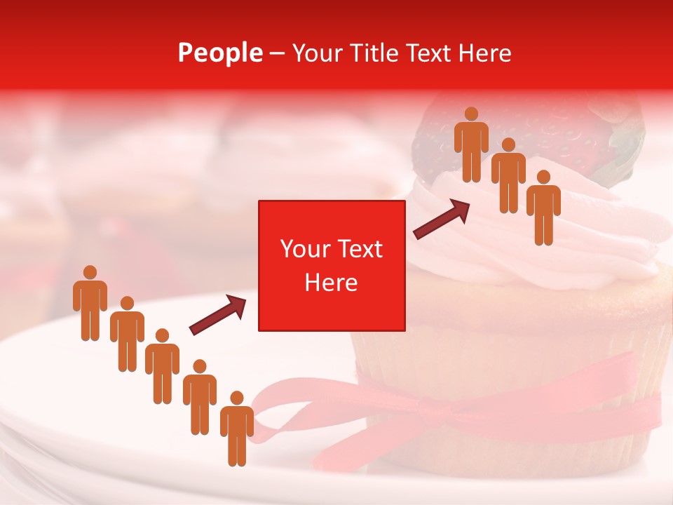 Closeup Topping Plates PowerPoint Template