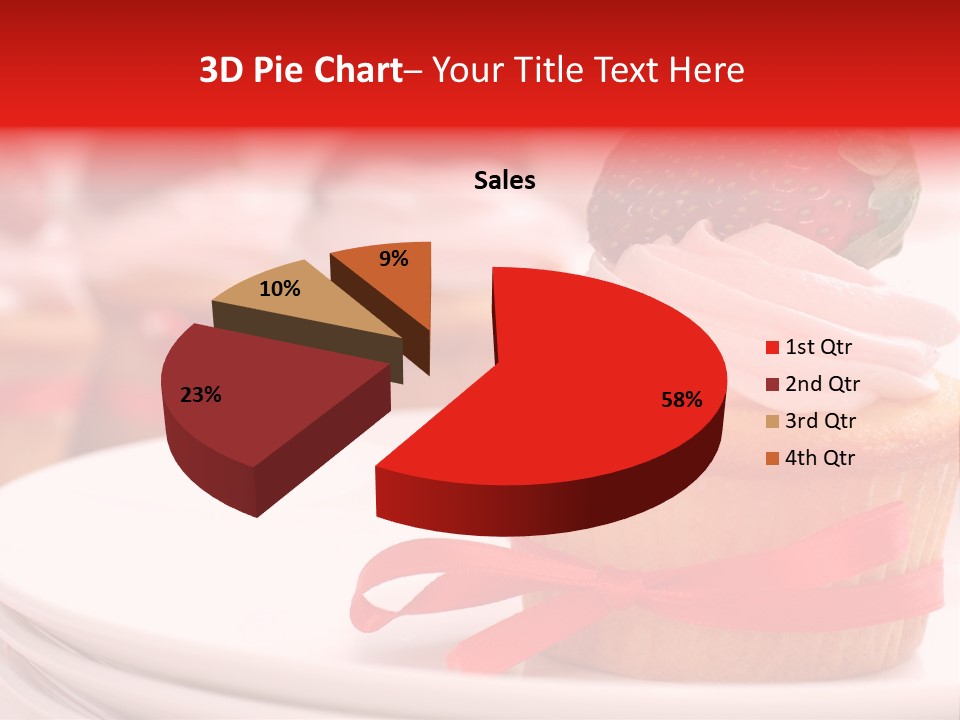 Closeup Topping Plates PowerPoint Template