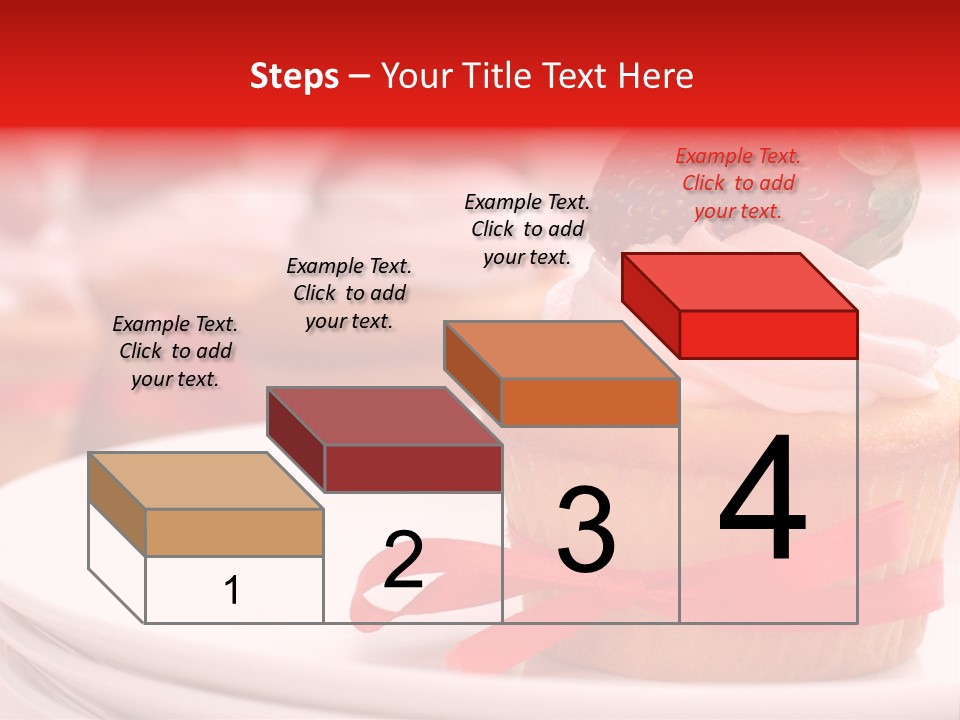 Closeup Topping Plates PowerPoint Template