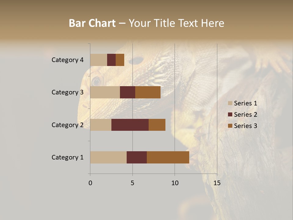 Juvenile Zoo Dragon PowerPoint Template