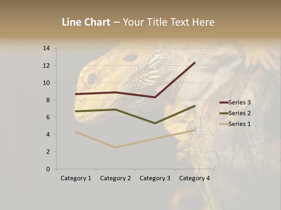 Juvenile Zoo Dragon PowerPoint Template