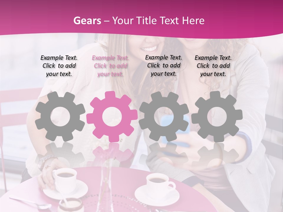 Showing Sharing Two PowerPoint Template