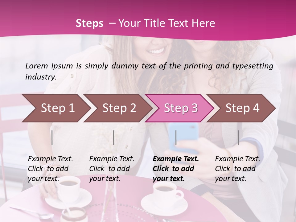 Showing Sharing Two PowerPoint Template