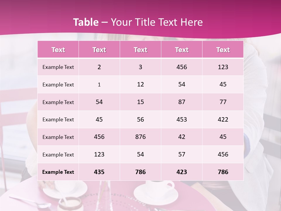 Showing Sharing Two PowerPoint Template