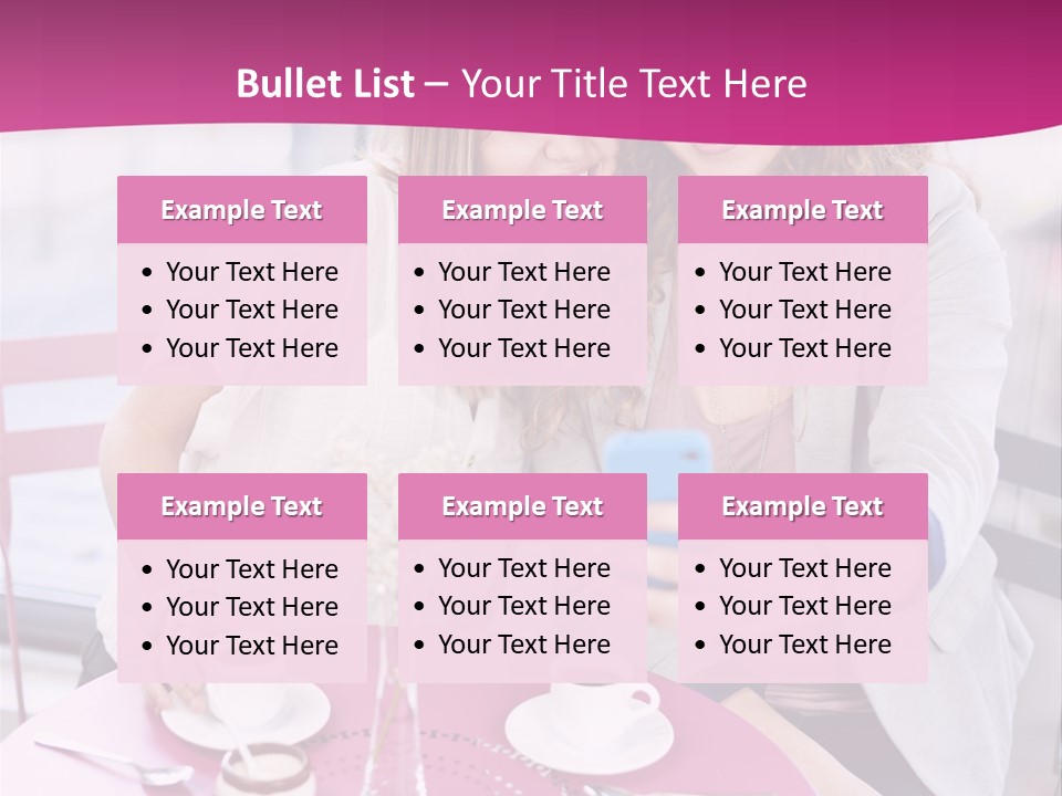 Showing Sharing Two PowerPoint Template