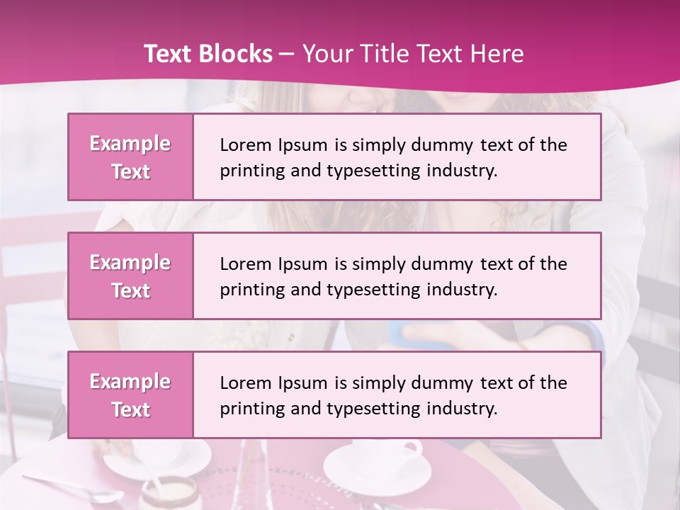 Showing Sharing Two PowerPoint Template