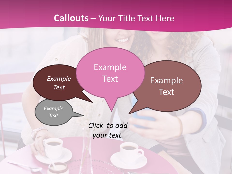 Showing Sharing Two PowerPoint Template