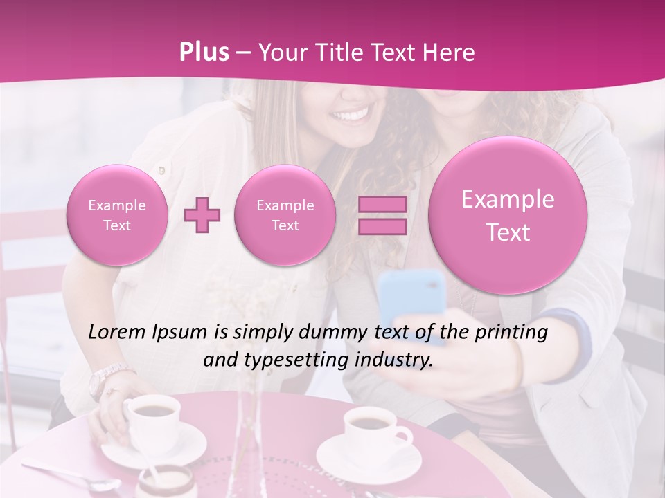 Showing Sharing Two PowerPoint Template