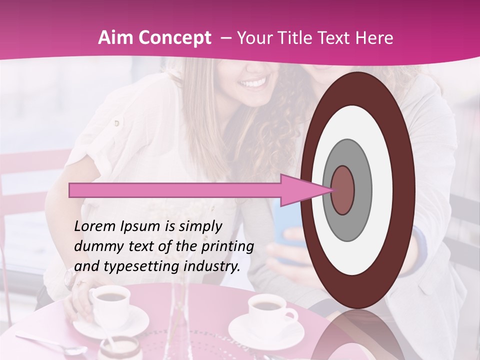 Showing Sharing Two PowerPoint Template
