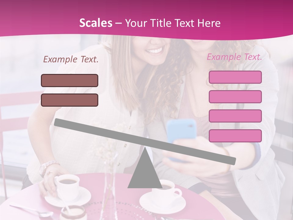 Showing Sharing Two PowerPoint Template