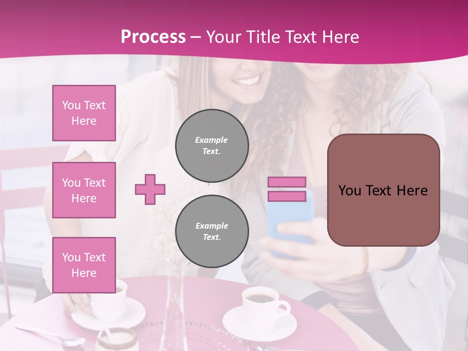 Showing Sharing Two PowerPoint Template