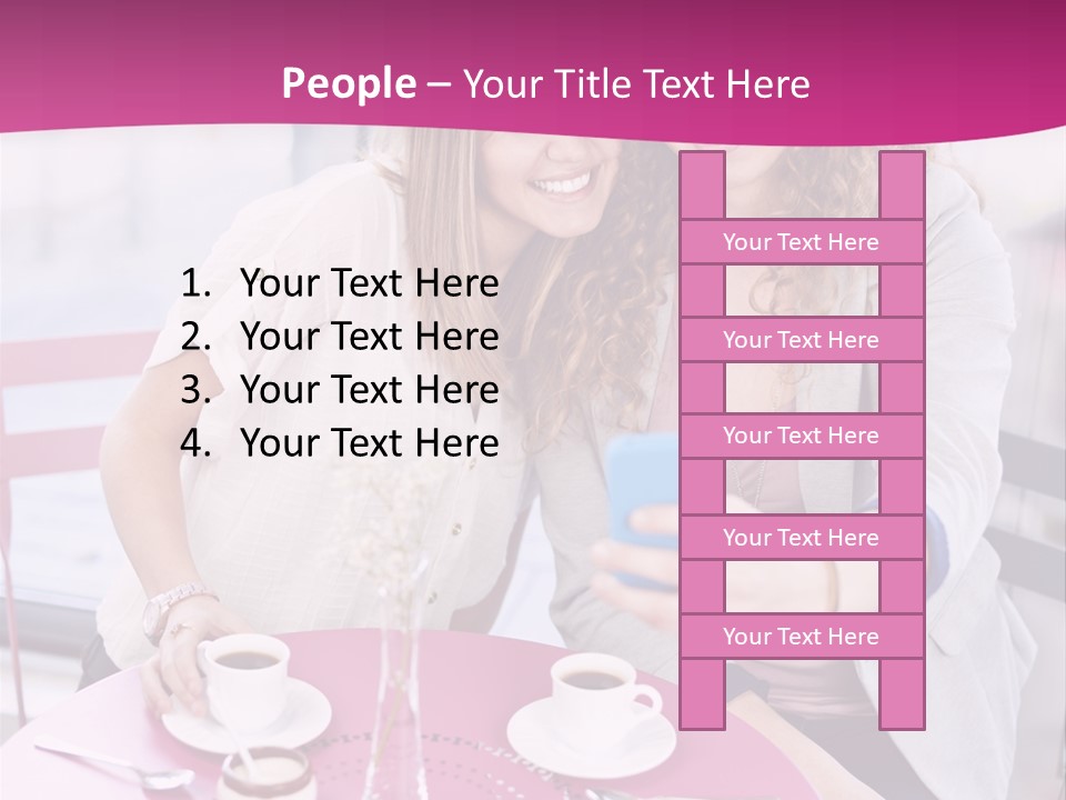 Showing Sharing Two PowerPoint Template