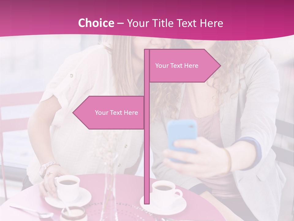 Showing Sharing Two PowerPoint Template