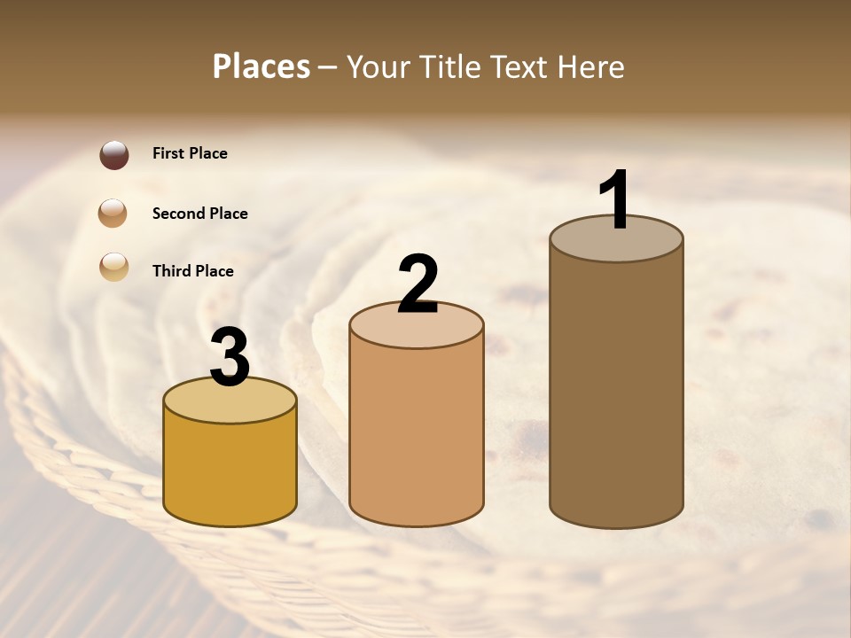 Studio Shot Indian Cuisine Vegetarian PowerPoint Template