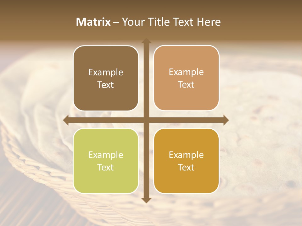Studio Shot Indian Cuisine Vegetarian PowerPoint Template