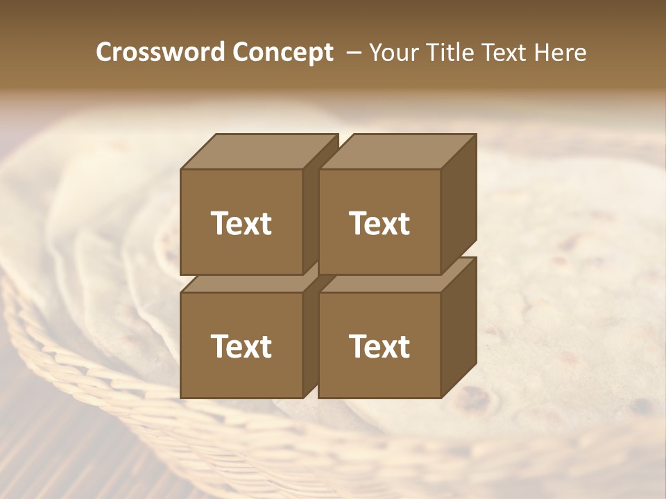 Studio Shot Indian Cuisine Vegetarian PowerPoint Template