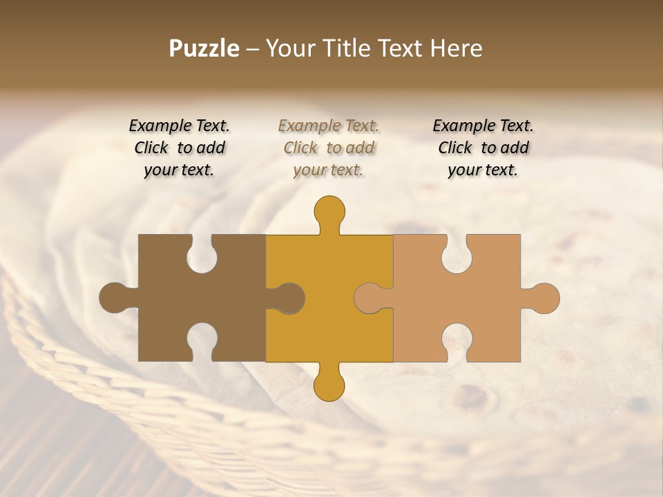 Studio Shot Indian Cuisine Vegetarian PowerPoint Template