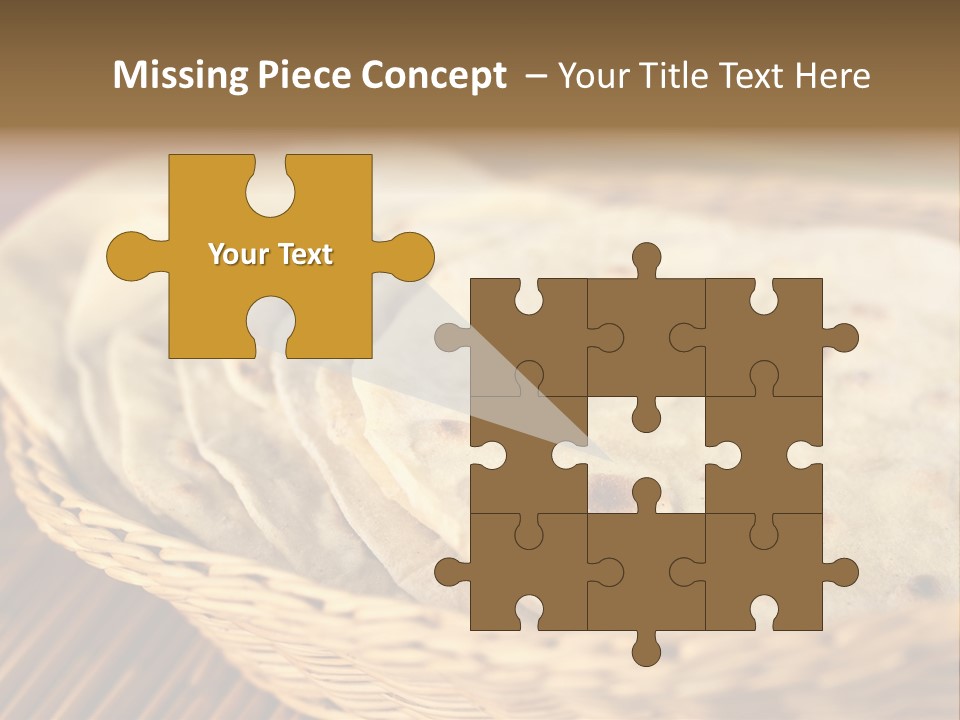 Studio Shot Indian Cuisine Vegetarian PowerPoint Template