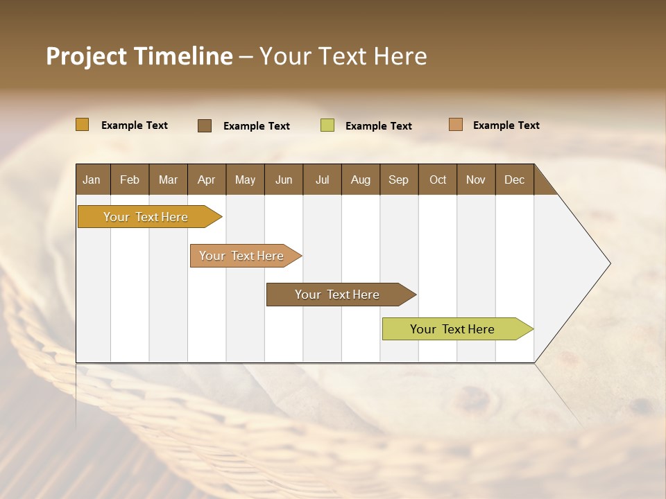 Studio Shot Indian Cuisine Vegetarian PowerPoint Template