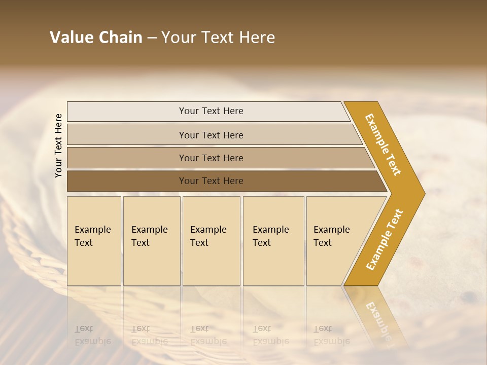 Studio Shot Indian Cuisine Vegetarian PowerPoint Template