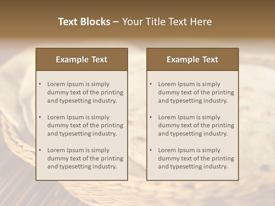 Studio Shot Indian Cuisine Vegetarian PowerPoint Template