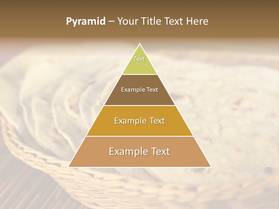 Studio Shot Indian Cuisine Vegetarian PowerPoint Template