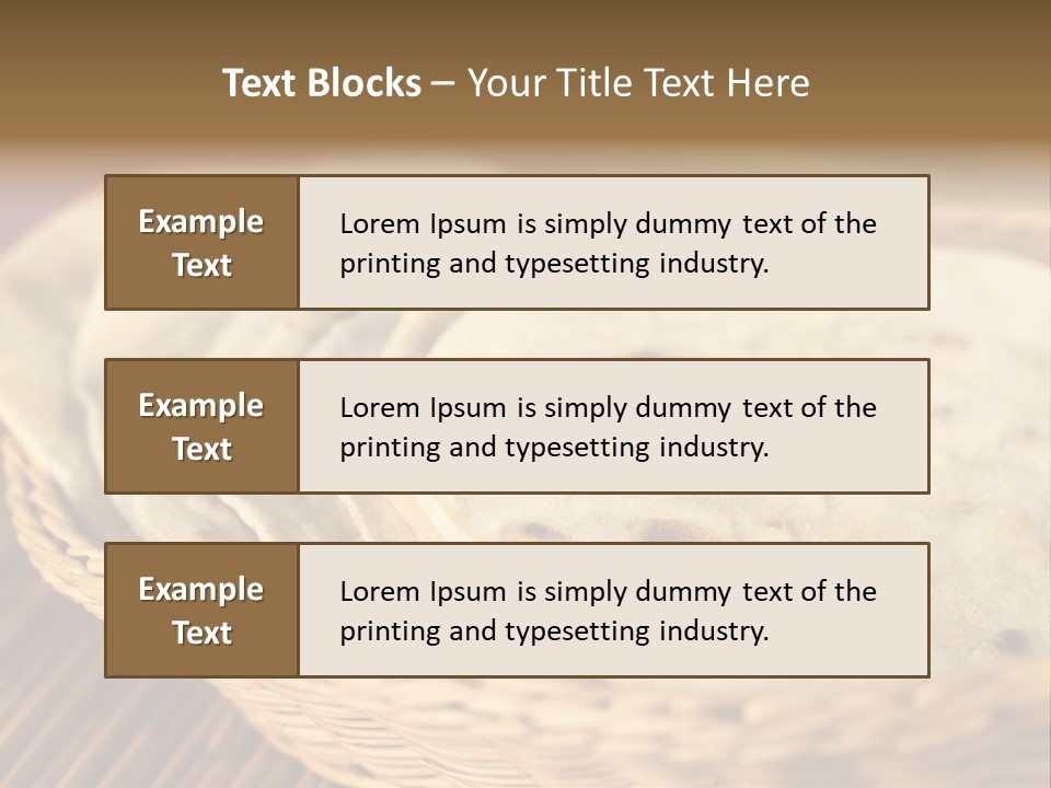 Studio Shot Indian Cuisine Vegetarian PowerPoint Template