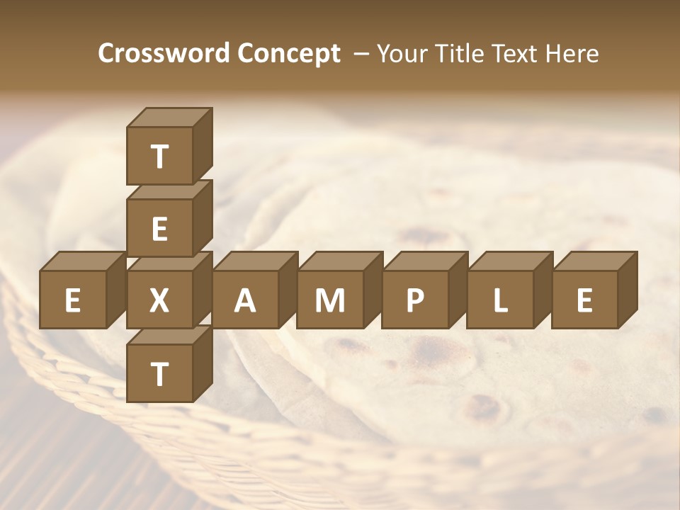 Studio Shot Indian Cuisine Vegetarian PowerPoint Template