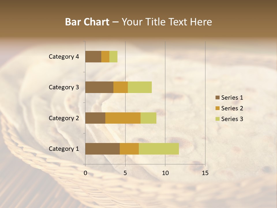 Studio Shot Indian Cuisine Vegetarian PowerPoint Template