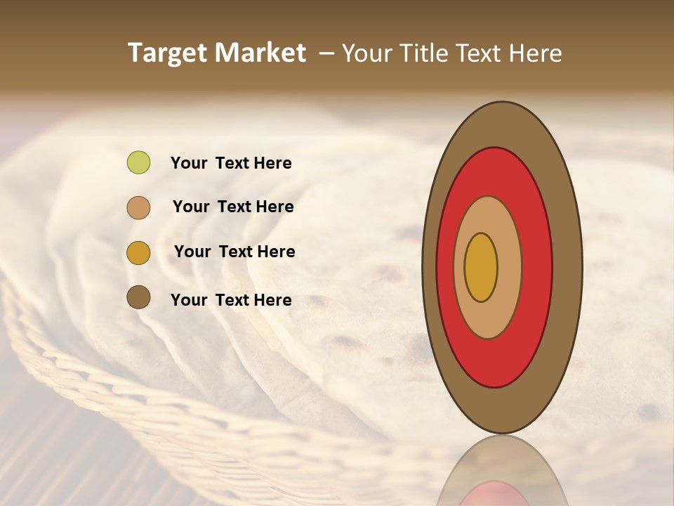 Studio Shot Indian Cuisine Vegetarian PowerPoint Template